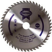 Faithfull Zero Degree TCT Circular Saw Blade