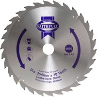 Faithfull General Purpose TCT Circular Saw Blade