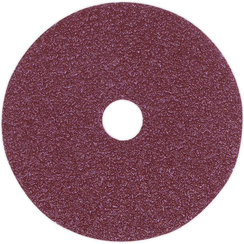 Sealey Fibre Backed Sanding Discs 100Mm Size 25