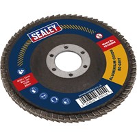 Sealey Aluminium Abrasive Flap Disc Sealey Aluminium Abrasive Flap Disc