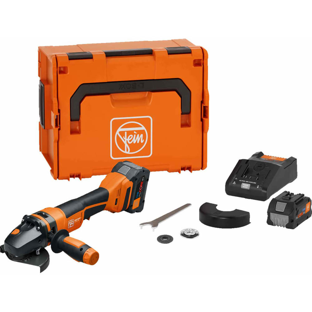 Fein Protago angle grinder for wood carving