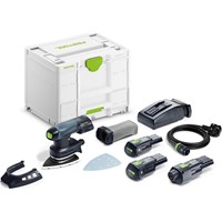 Festool DTSC 400 18v Cordless Brushless Delta Sander Set