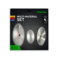 Festool F-KSB-SORT/3 168mm Circular Saw Blade 3 Piece Set