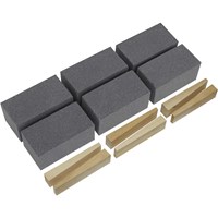 Sealey 50mm x 100mm Floor Grinding Block Set