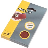 Flexovit Sanding Block Sanding Sheets Refill 70mm x 125mm Flexovit Sanding Block Sanding Sheets Refill 70mm x 125mm