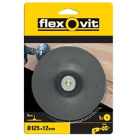 Flexovit 125mm Backing Pad for Drills Flexovit 125mm Backing Pad for Drills