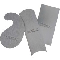 Footprint 242 3 Piece Shaped Cabinet Scraper Set Footprint 242 3 Piece Shaped Cabinet Scraper Set