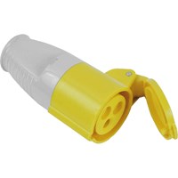 Faithfull Yellow Socket 16 amp 110v