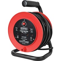 Faithfull 2 Socket Cable Extension Reel 240v Faithfull 2 Socket Cable Extension Reel 240v