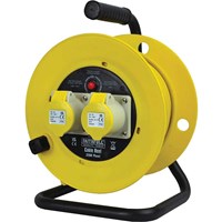 Sirius 2 Socket Cable Extension Reel 110v