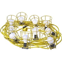 Faithfull Festoon Lights 22 Metres with 10 Lamps Faithfull Festoon Lights 22 Metres with 10 Lamps