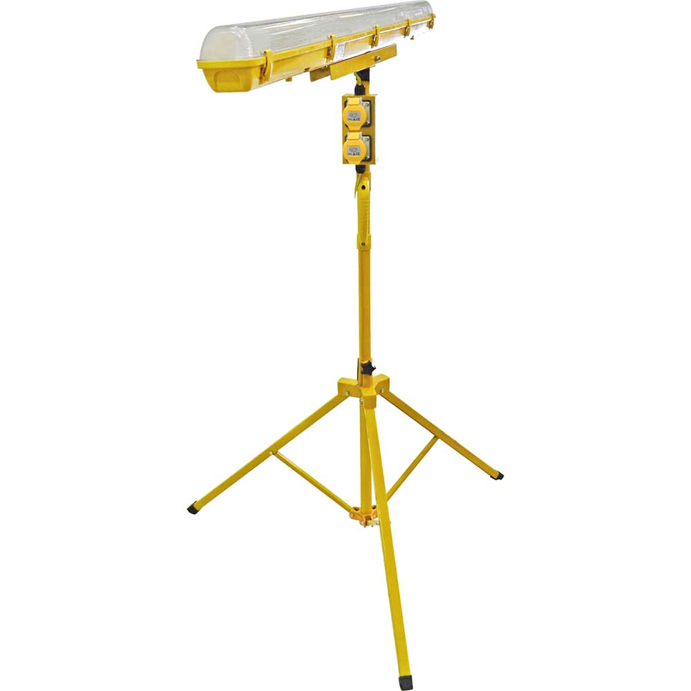Faithfull Power Plus LED Plasterers Tripod Work Light