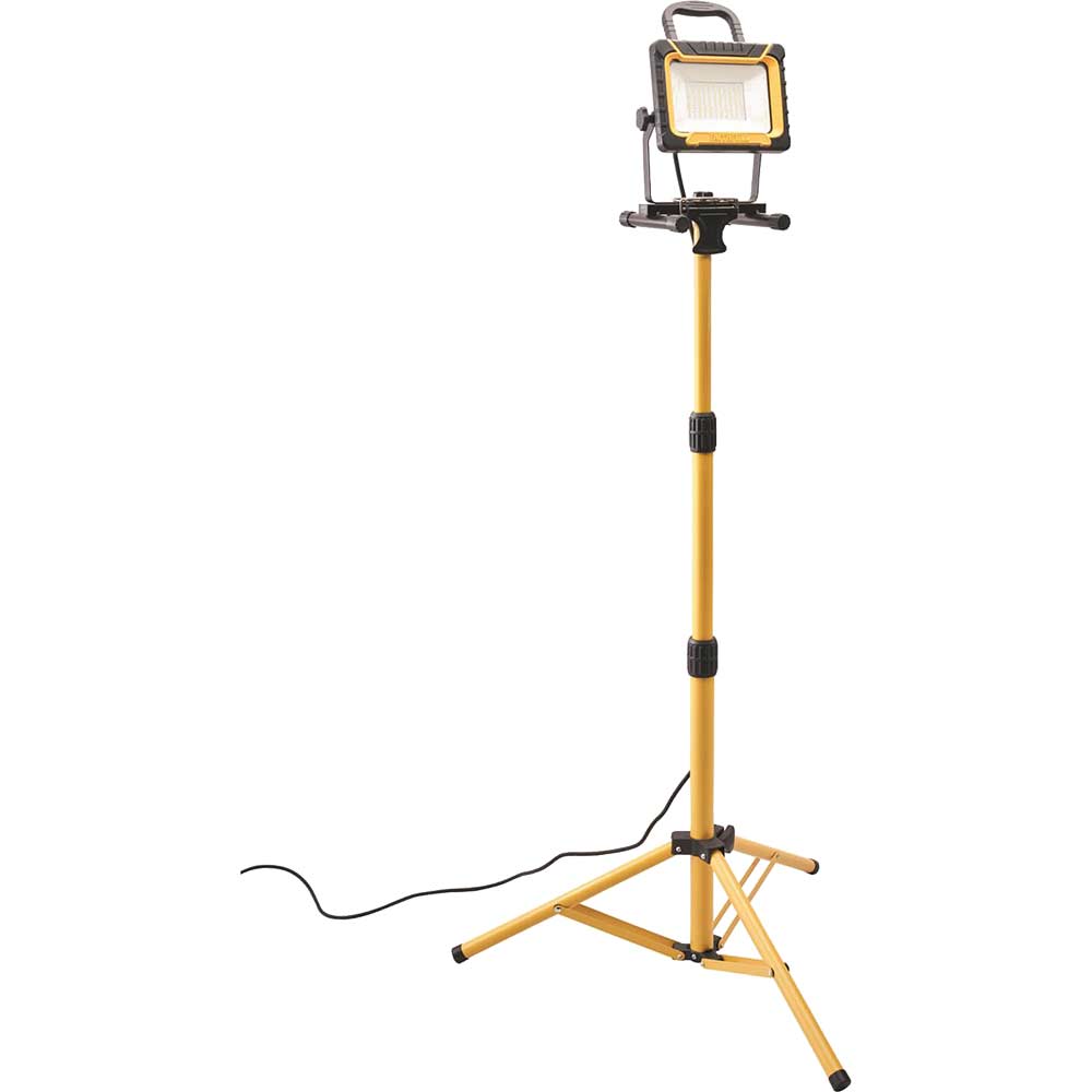 Faithfull Light Tripod Led Safety Site Size 45