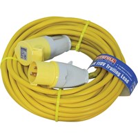 Faithfull Trailing Lead 16 Amp 2.5mm Cable 110 Volt Faithfull Trailing Lead 16 Amp 2.5mm Cable 110 Volt