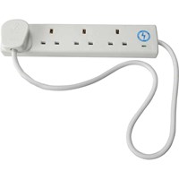 Faithfull Power Plus 4 Socket Surge Protected Extension Lead 240v