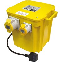 Faithfull Portable Site Transformer 240v to 110v 5Kva