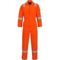 BizFlame Mens Flame Resistant Lightweight Antistatic Coverall