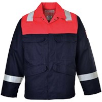 BizFlame Mens Flame Resistant Plus Jacket