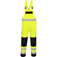 BizFlame Hi Vis Multi-Norm Flame Resistant Bib and Brace