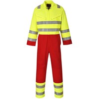 BizFlame Mens Pro Flame Resistant Services Coverall