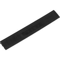 Sealey Anti Slip Polypropylene Male Edging Tile Black Sealey Anti Slip Polypropylene Male Edging Tile Black