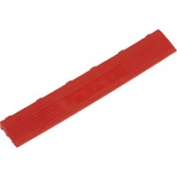 Sealey Anti Slip Polypropylene Female Edging Tile Red Sealey Anti Slip Polypropylene Female Edging Tile Red