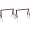 Sealey Fold Down Adjustable Builders Trestles  Sealey Fold Down Adjustable Builders Trestles