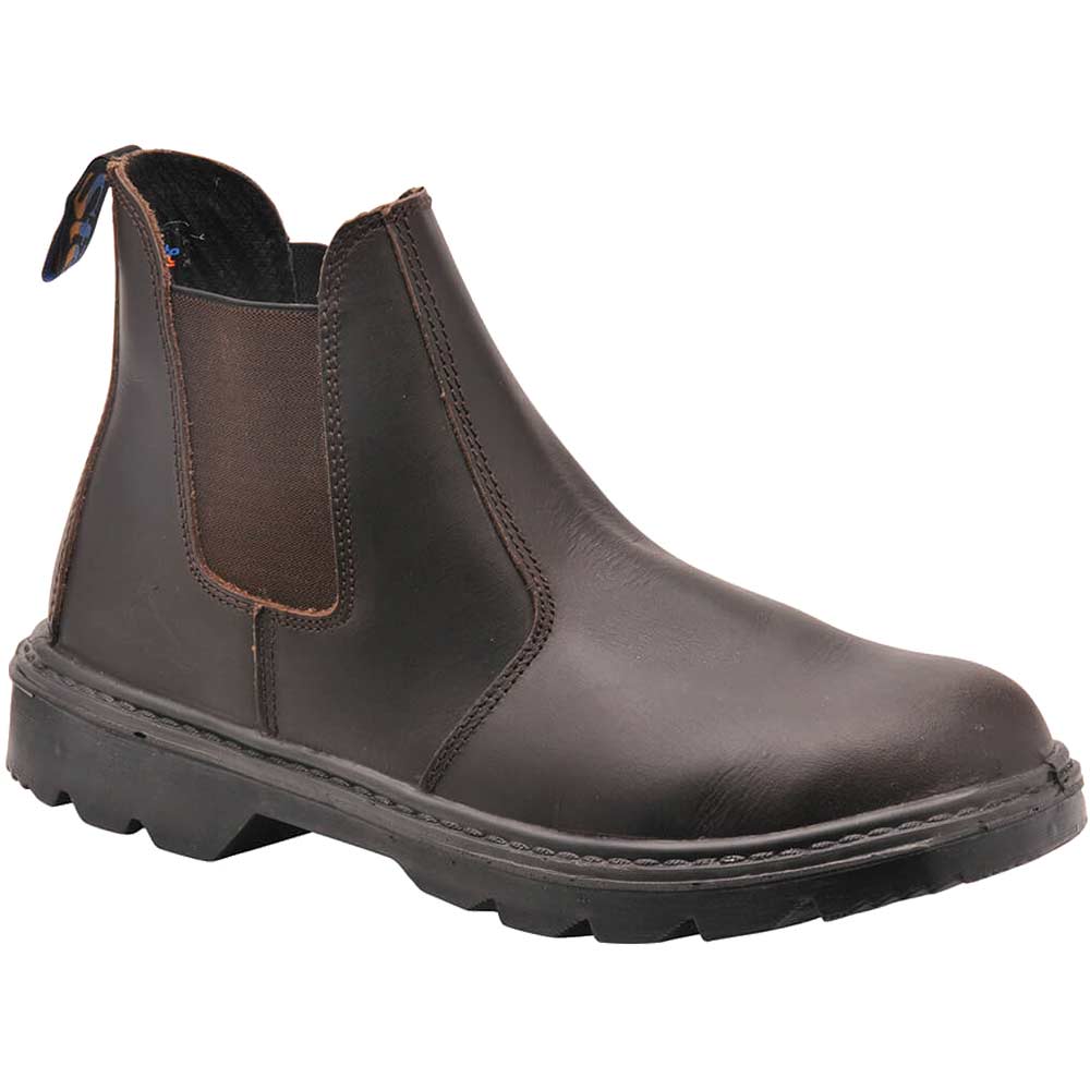 Portwest Brown S1p Safety Dealer Boots Size 12