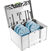 Festool SYS-STF D150 GR-Set 150mm Granat Sanding Discs & Systainer Case