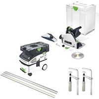 Festool TSC 55 Cordless Plunge Saw and L Class Extractor Kit Festool TSC 55 Cordless Plunge Saw and L Class Extractor Kit