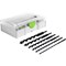 Festool SYS3 S 76-SB CE-SORT/6 6 Piece CENTROTEC Auger Drill Bit Set Festool SYS3 S 76-SB CE-SORT/6 6 Piece CENTROTEC Auger Drill Bit Set