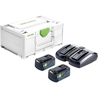 Festool 18V Cordless 2 Battery 5ah and Charger Kit Festool 18V Cordless 2 Battery 5ah and Charger Kit