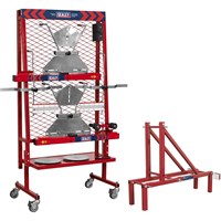 Sealey GA70 Four Wheel Laser Vehicle Wheel Aligner Combo