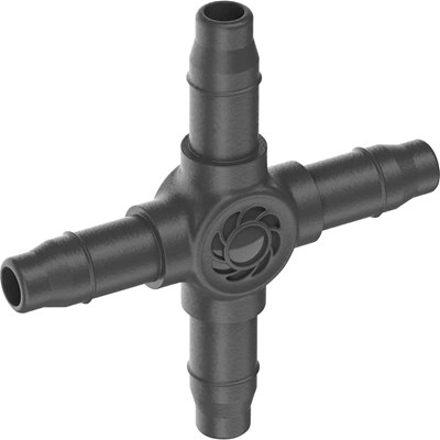 Gardena MICRO DRIP 4 Way Pipe Coupling