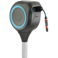 Gardena Freestanding Automatic Roll Up Retractable Hose Reel Gardena Freestanding Automatic Roll Up Retractable Hose Reel