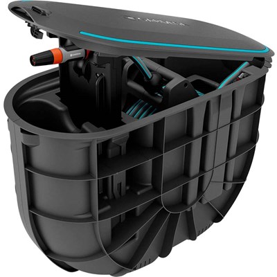 Gardena PIPELINE Undercover Rollup M Hose Box Set