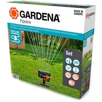 Gardena PIPELINE Complete Set with Sprinkler Gardena PIPELINE Complete Set with Sprinkler