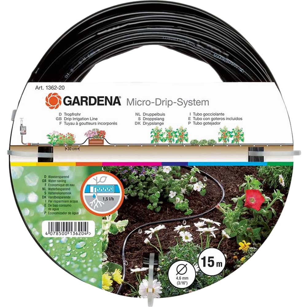 Gardena Micro Drip Irrigation Drip Pipe Small