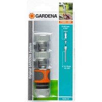 Gardena ORIGINAL Threaded Tap and Hose Pipe Connector Set Gardena ORIGINAL Threaded Tap and Hose Pipe Connector Set