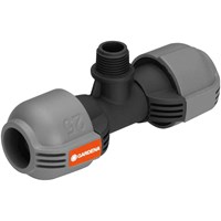 Gardena SPRINKLERSYSTEM Male Threaded T Piece Connector Gardena SPRINKLERSYSTEM Male Threaded T Piece Connector