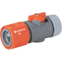Gardena ORIGINAL Hose Pipe Connector with Control Valve Gardena ORIGINAL Hose Pipe Connector with Control Valve