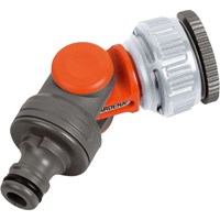 Gardena ORIGINAL Angled Threaded Tap Hose Pipe Connector Gardena ORIGINAL Angled Threaded Tap Hose Pipe Connector