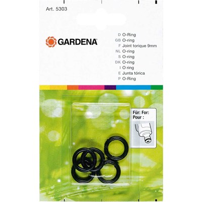 Gardena ORIGINAL Replacement O-Rings 9mm
