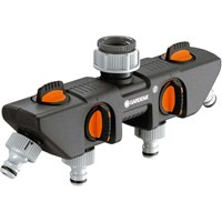 Gardena ORIGINAL Four Way Water Splitter for Garden Taps Gardena ORIGINAL Four Way Water Splitter for Garden Taps