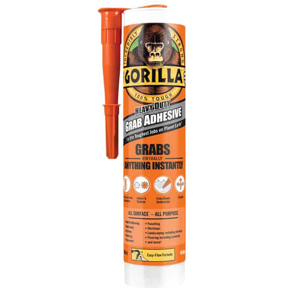Gorilla White Glue Heavy Duty Grab Adhesive