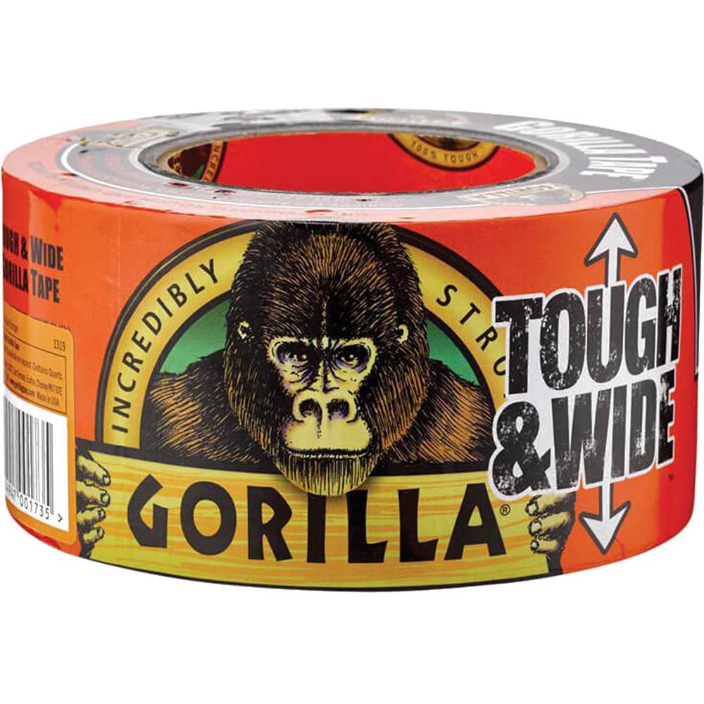 Gorilla Black Tape Tough And Wide General Purpose Sticky Tape 73Mm 27M