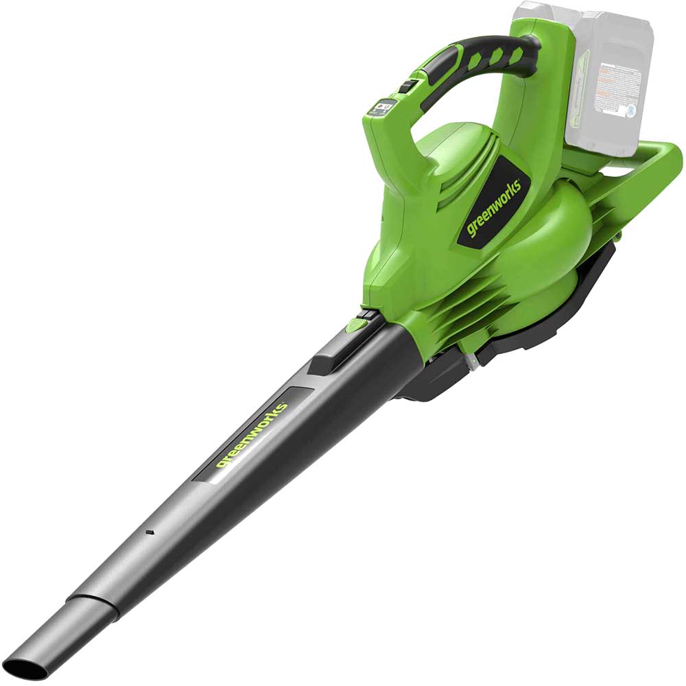 Greenworks Gd24x2bv 48V Cordless Leaf Blower And Vacuum Small