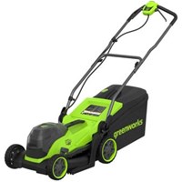 Greenworks MO24L411 24v Cordless Brushless Rotary Lawnmower 330mm Greenworks MO24L411 24v Cordless Brushless Rotary Lawnmower 330mm