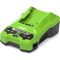 Greenworks G24C4 24v Cordless Fast Li-ion Battery Charger  Greenworks G24C4 24v Cordless Fast Li-ion Battery Charger
