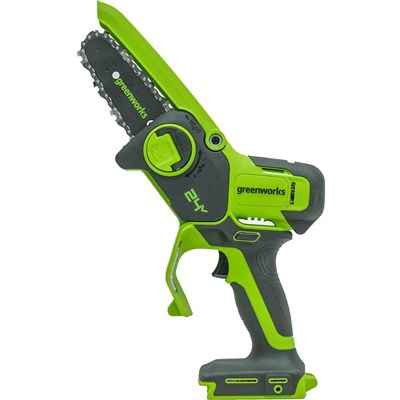Greenworks G24MCS10 24v Cordless Tree Pruner 100mm